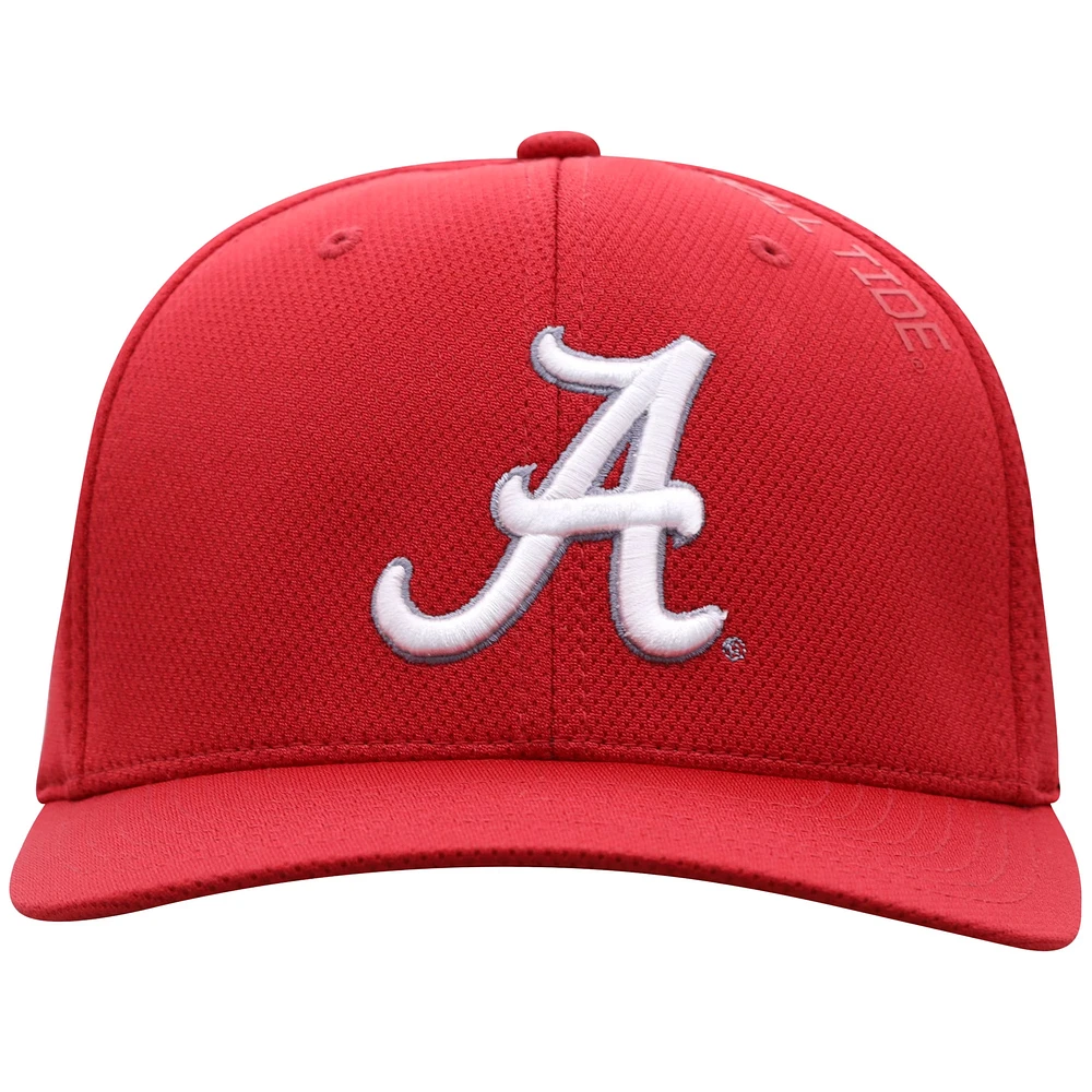 Men's Top of the World Crimson Alabama Crimson Tide Reflex 2.0 Flex Fit Hat