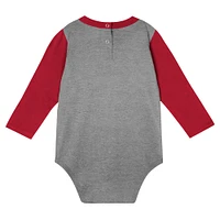 Newborn & Infant Alabama Crimson Tide Double Up Long Sleeve Bodysuit Pant Set