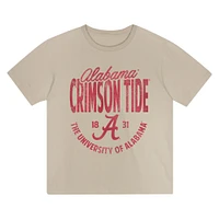 Toddler Tan Alabama Crimson Tide News Flash T-Shirt