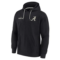 Unisex Fanatics Black Alabama Crimson Tide Elements Super Soft Fleece Pullover Hoodie
