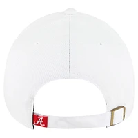 Women's '47 White Alabama Crimson Tide Pensacola Clean Up Adjustable Hat