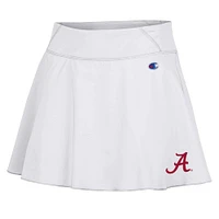 Women's Champion White Alabama Crimson Tide Tailgate Soft Touch Skort