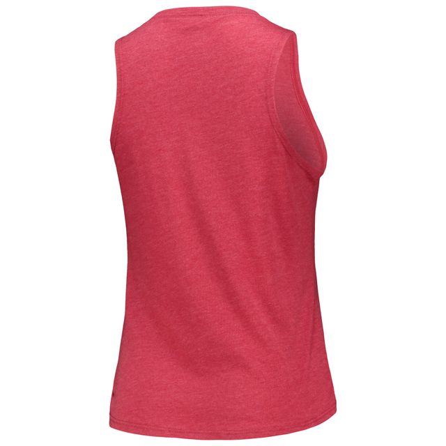 Ensemble de nuit pour femme Concepts Sport Charcoal/Crimson Alabama Crimson Tide avec débardeur et pantalon