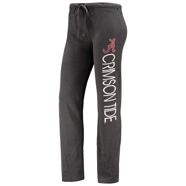 Ensemble de nuit pour femme Concepts Sport Charcoal/Crimson Alabama Crimson Tide avec débardeur et pantalon