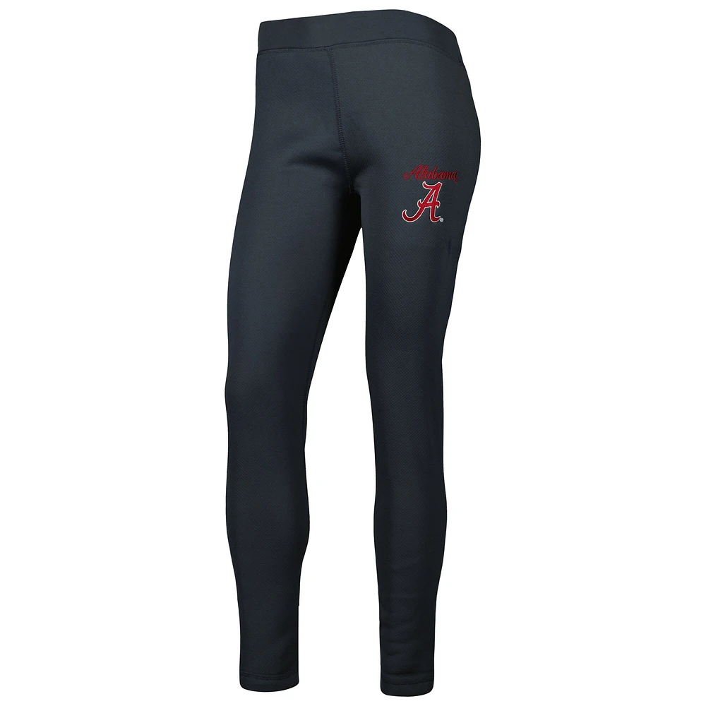 Women's Concepts Sport Charcoal Alabama Crimson Tide Upbeat Sherpa Leggings