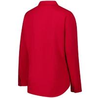 Women's Fanatics  Crimson Alabama Tide Plus Button-Up Shacket