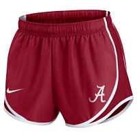 Women's Nike Crimson Alabama Tide Primetime Tempo Performance Shorts