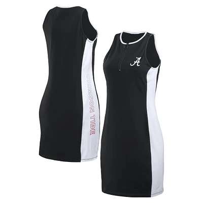 Robe débardeur WEAR by Erin Andrews noire Alabama Crimson Tide Bodyframing pour femmes
