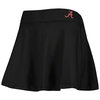 Women's ZooZatz Black Alabama Crimson Tide Flowy Skort