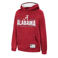 Youth Colosseum Crimson Alabama Tide Lead Guitarists Pullover Hoodie