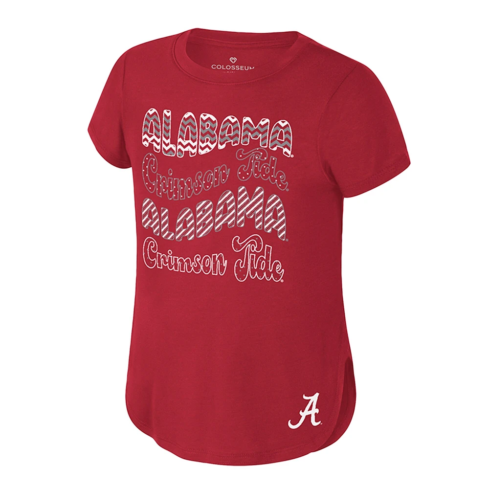 Youth Colosseum Crimson Alabama Tide Rogan T-Shirt
