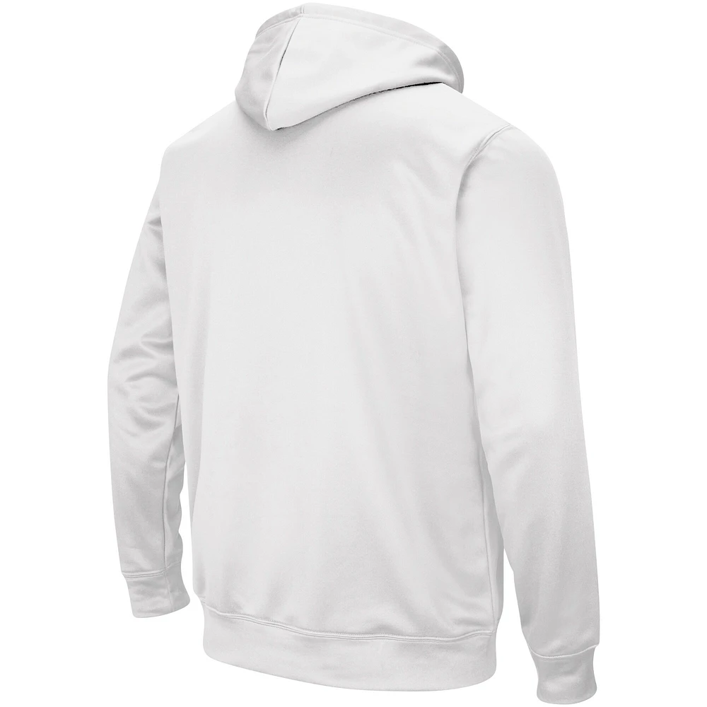 Youth Colosseum  White Alabama Crimson Tide 2-Hit Pullover Hoodie
