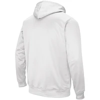 Youth Colosseum  White Alabama Crimson Tide 2-Hit Pullover Hoodie