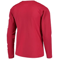 Youth Crimson Alabama Tide PFG Terminal Tackle Long Sleeve Omni-Shade T-Shirt