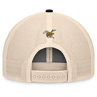 Men's Top of the World Black/Natural Alabama State Hornets Bennett Trucker Adjustable Hat