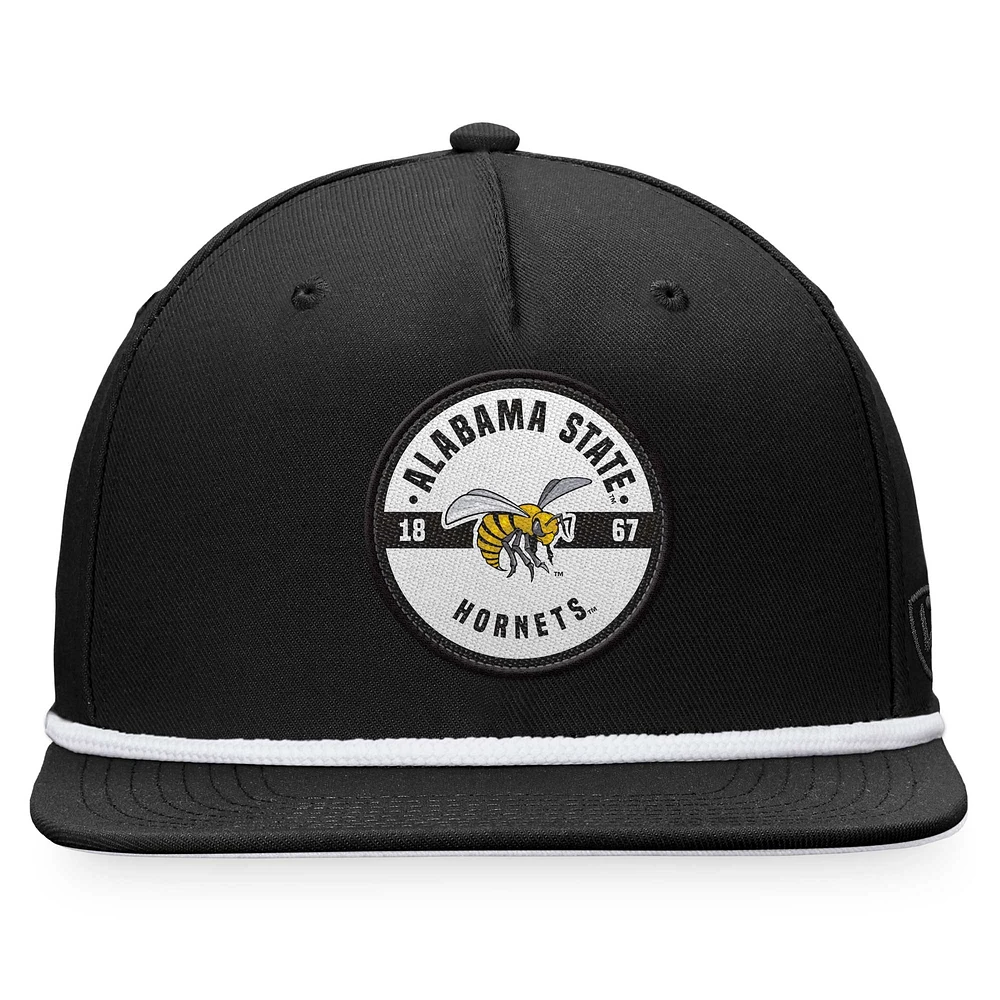 Men's Top of the World Black Alabama State Hornets Bank Hat