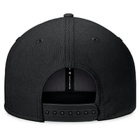 Men's Top of the World Black Alabama State Hornets Fundamental Snapback Hat