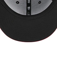 Men's New Era Black/Red Albuquerque Isotopes Marvel x Minor League 59FIFTY Fitted Hat