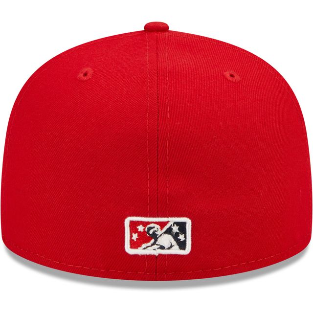 NWE ALBISO RED ALT MIB AUTHENTIC COLLECTION 59FIFTY HATMENHIC