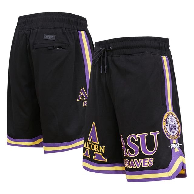 Short classique universitaire Pro Standard Alcorn State Braves noir pour homme