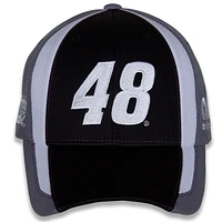 Men's Hendrick Motorsports Team Collection Black/Gray Alex Bowman Restart Adjustable Hat
