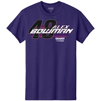 Men's Hendrick Motorsports Team Collection Purple Alex Bowman Car T-Shirt