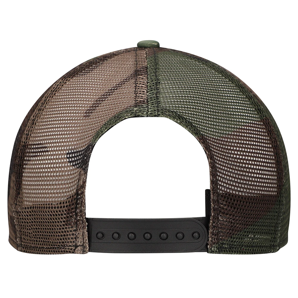Men's New Era Black/Camo Alex Bowman Trucker 9FORTY Adjustable Hat
