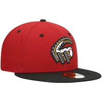 Men's New Era Red Altoona Curve Authentic Collection Team Alternate 59FIFTY Fitted Hat