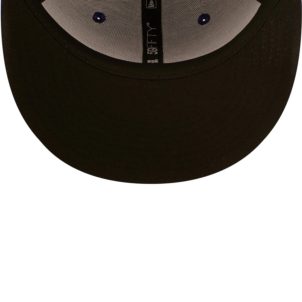 Men's New Era Royal Amarillo Sod Poodles Authentic Collection 59FIFTY Fitted Hat