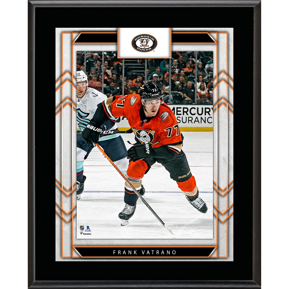 Frank Vatrano Anaheim Ducks 10.5" x 13" Sublimated Player Plaque