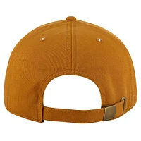 Men's American Needle  Tan Anaheim Ducks Hepcat Washed Twill Adjustable Hat