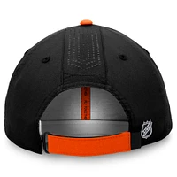 Men's Fanatics Black Anaheim Ducks Authentic Pro Rink Pinnacle Adjustable Hat