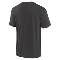 Men's Fanatics Charcoal Anaheim Ducks Elements Weathered Tonal Future Ground T-Shirt