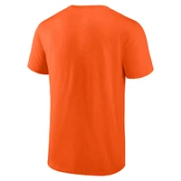 T-shirt fanatiques orange pour hommes, Anaheim Ducks Represent
