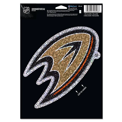 WinCraft Anaheim Ducks 5" x 7" Shimmer Decal