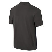 Men's Colosseum Charcoal Appalachian State Mountaineers Two Yutes Polo