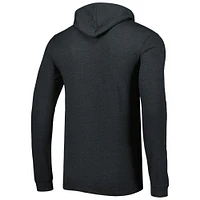 Men's Concepts Sport Black/Charcoal Appalachian State Mountaineers Meter Pullover Hoodie & Pant Sleep Set