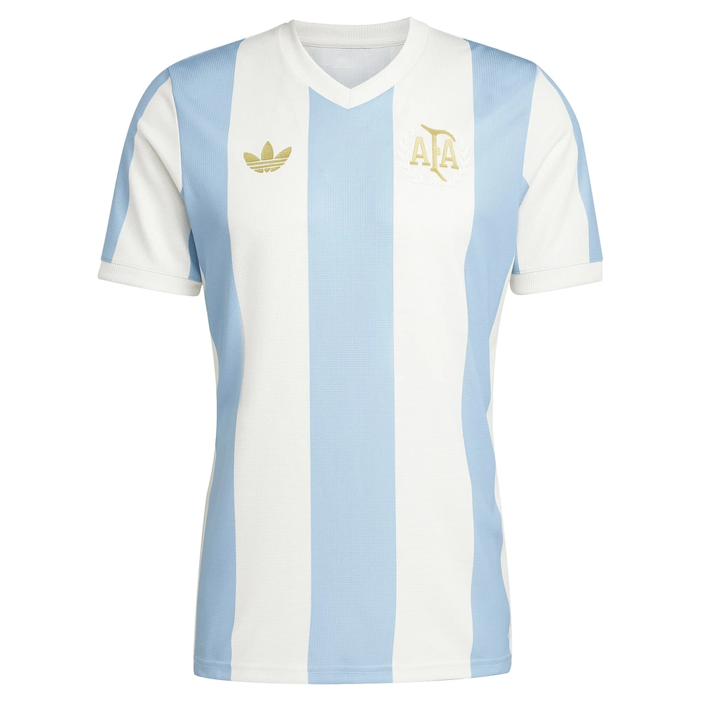 Men's adidas Originals Light Blue Argentina National Team 50th Anniversary Replica Jersey