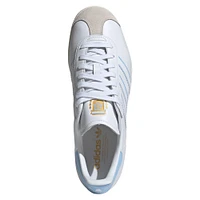 Men's adidas Originals  White Argentina National Team Gazelle Shoes