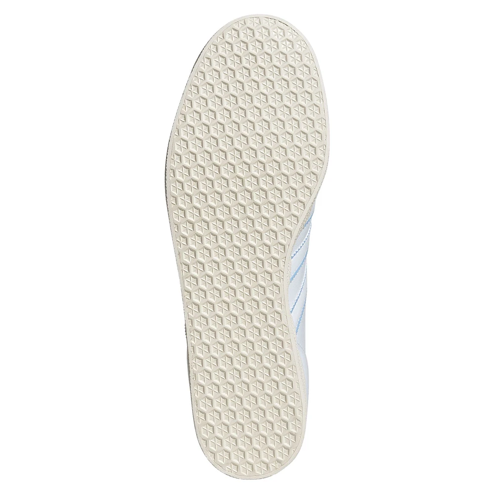 Men's adidas Originals  White Argentina National Team Gazelle Shoes