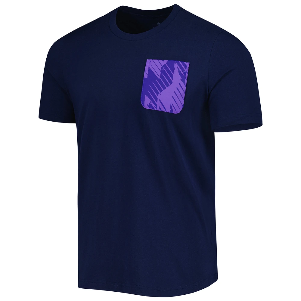 Men's adidas Purple Argentina National Team Lifestyle T-Shirt