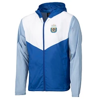 Coupe-vent zippé Block Pro pour homme de l'équipe nationale argentine royale