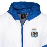 Coupe-vent zippé Block Pro pour homme de l'équipe nationale argentine royale