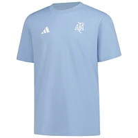 Youth adidas Light Blue Argentina National Team 50th Anniversary DNA T-Shirt
