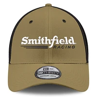 Men's New Era Gold Aric Almirola Smithfield NEO 39THIRTY Flex Hat