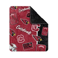Couverture Dream Weave 50" x 60" des Cardinals de l'Arizona