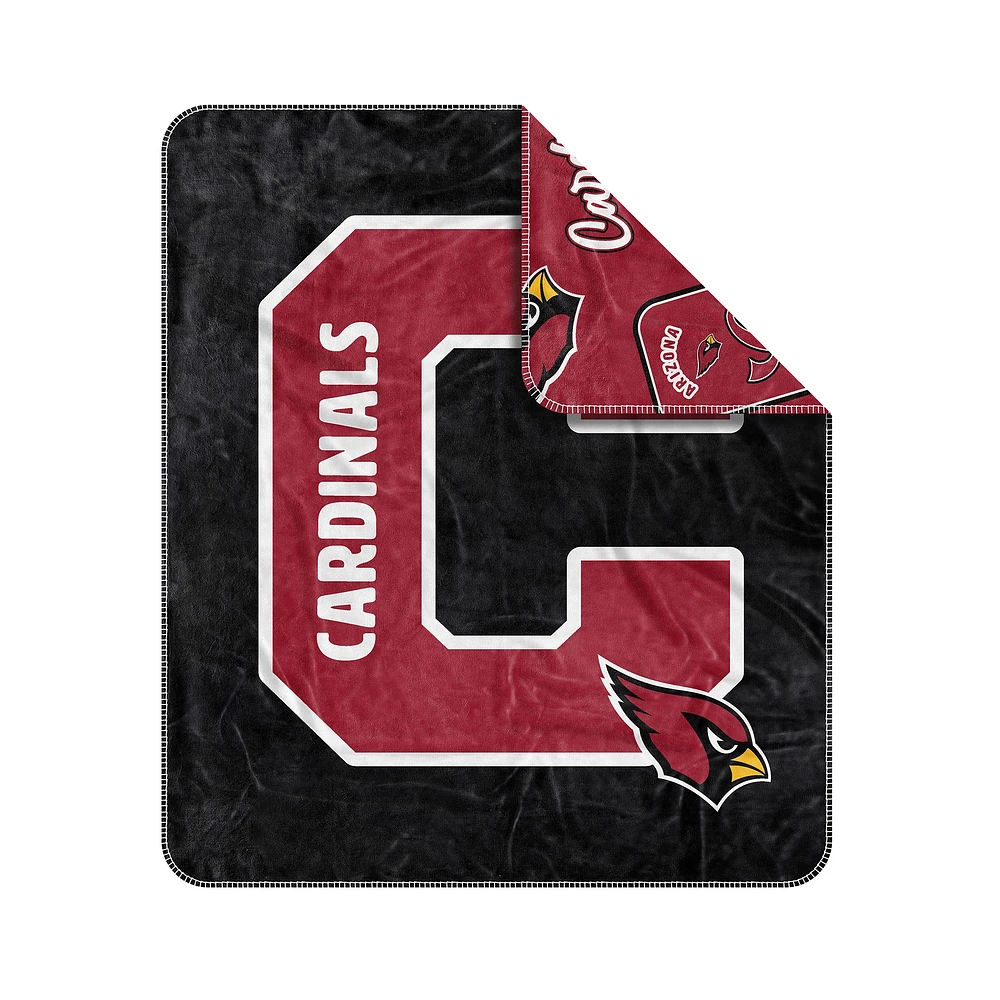 Couverture Dream Weave 50" x 60" des Cardinals de l'Arizona