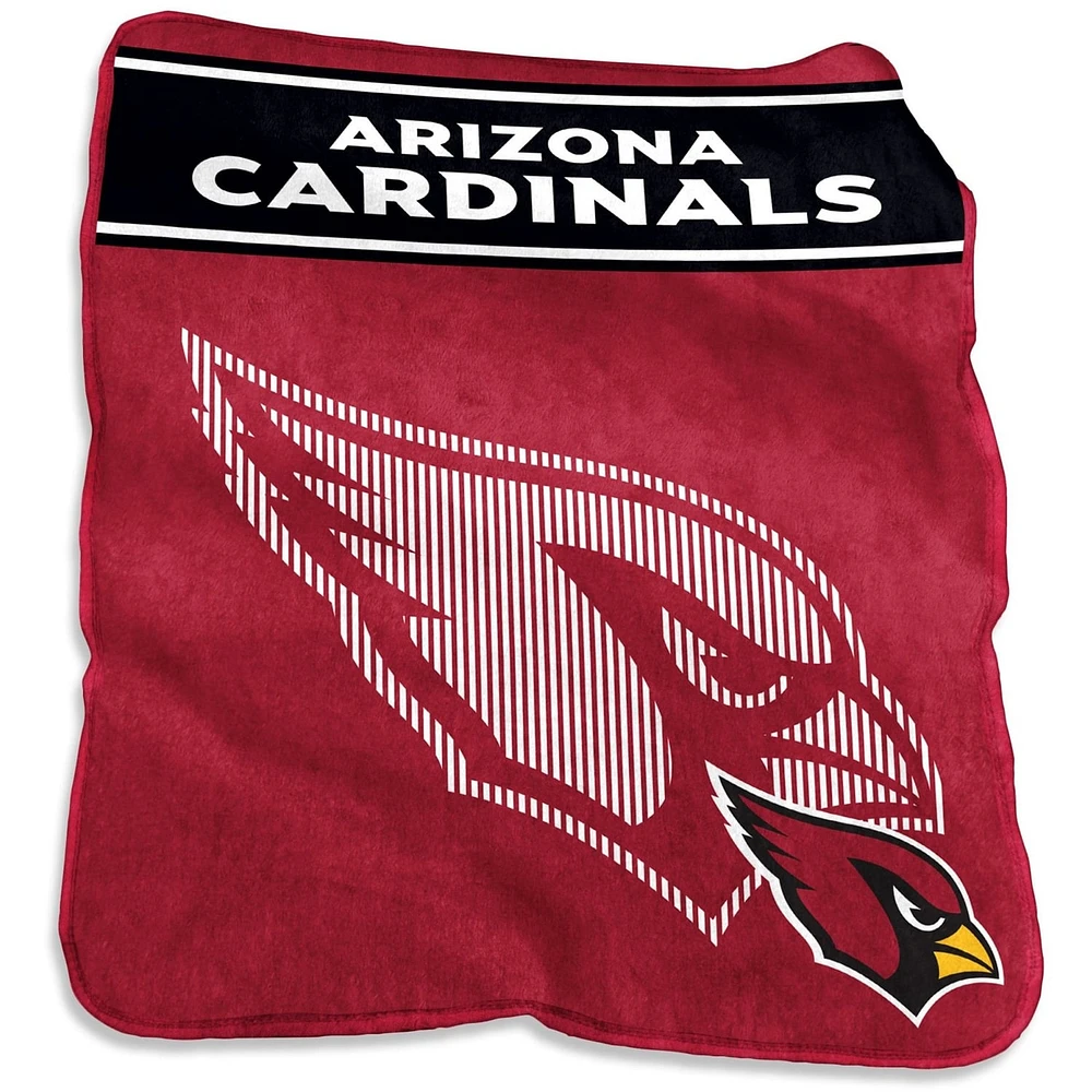Jeté en peluche Raschel 60'' x 80'' XL des Cardinals de l'Arizona