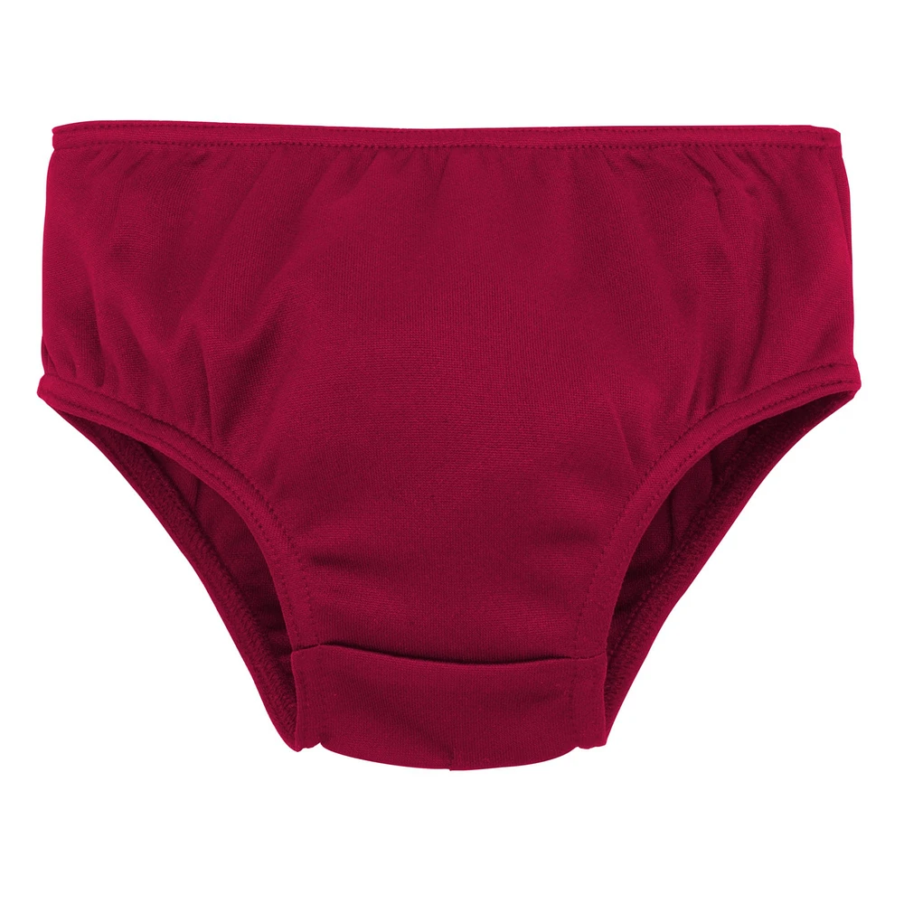 Girls Preschool Cardinal Arizona Cardinals Two-Piece Cheer Captain Jumper Dress with Bloomers Set
