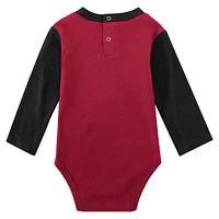 Infant Black Arizona Cardinals Rookie of the Year Long Sleeve Bodysuit & Pants Set